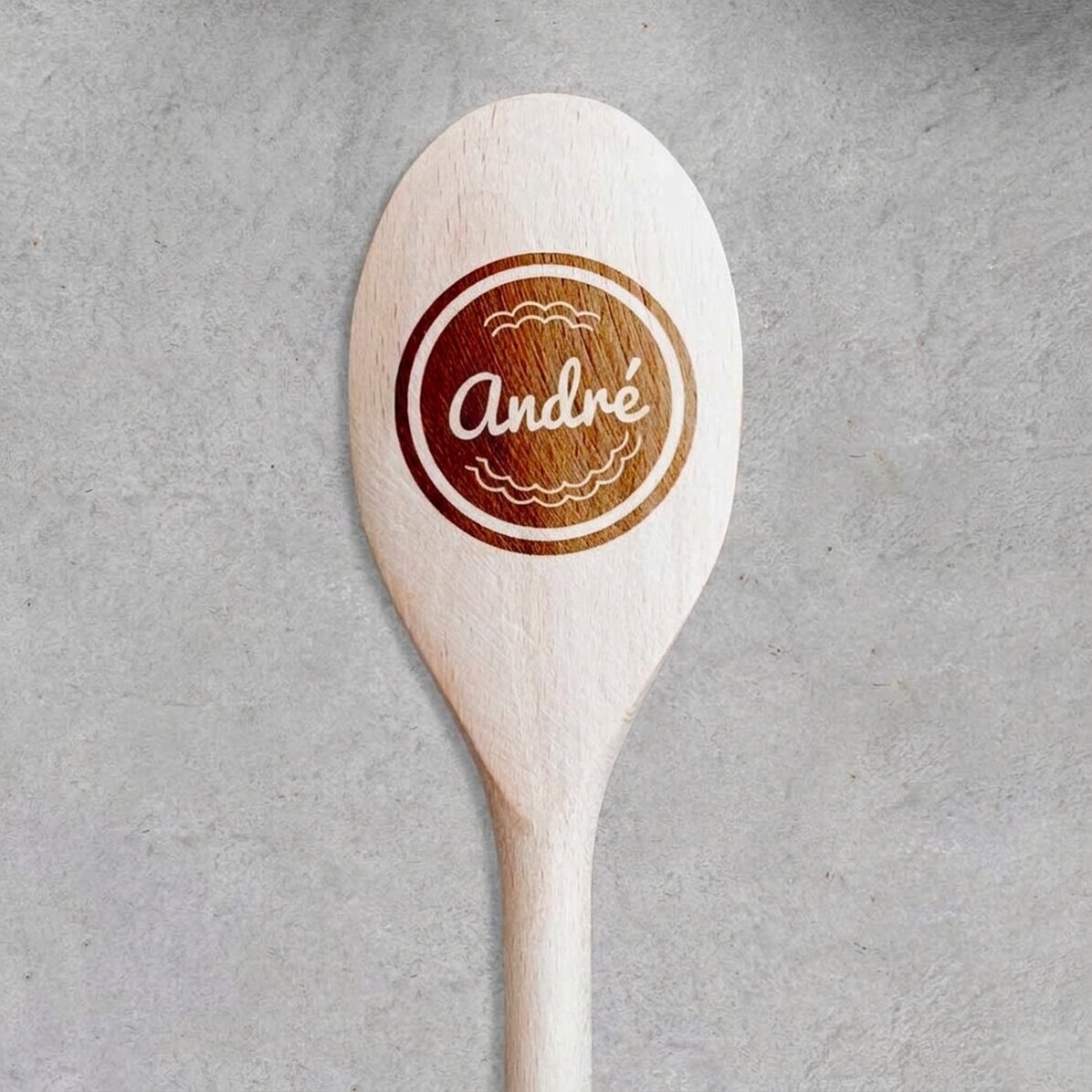 Cuillère en bois personnalisée avec votre nom