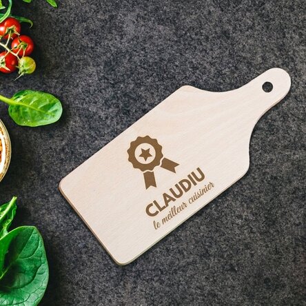 Mini-planche à découper personnalisée - Le meilleur cuisinier