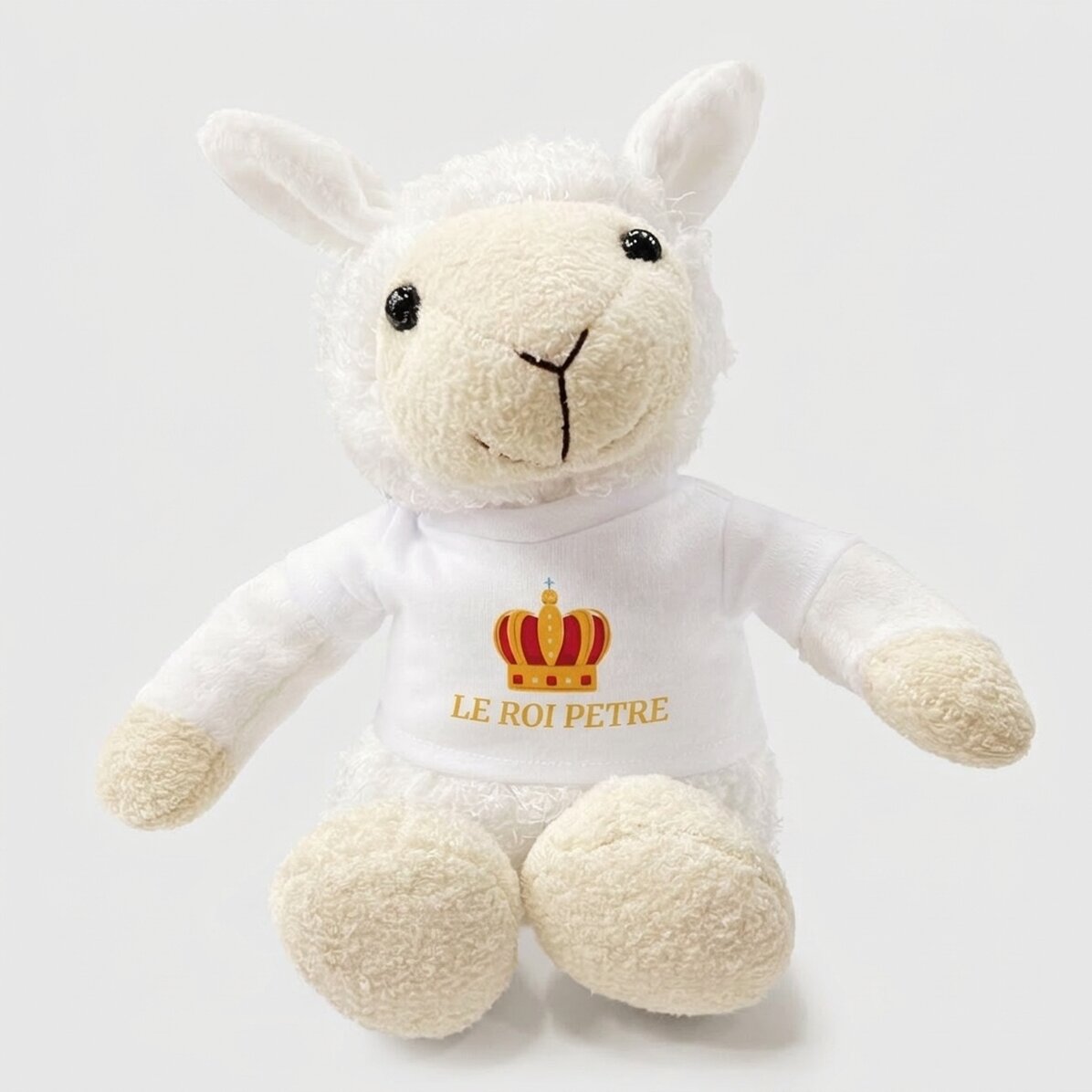 Peluche de mouton personnalisée - Roi