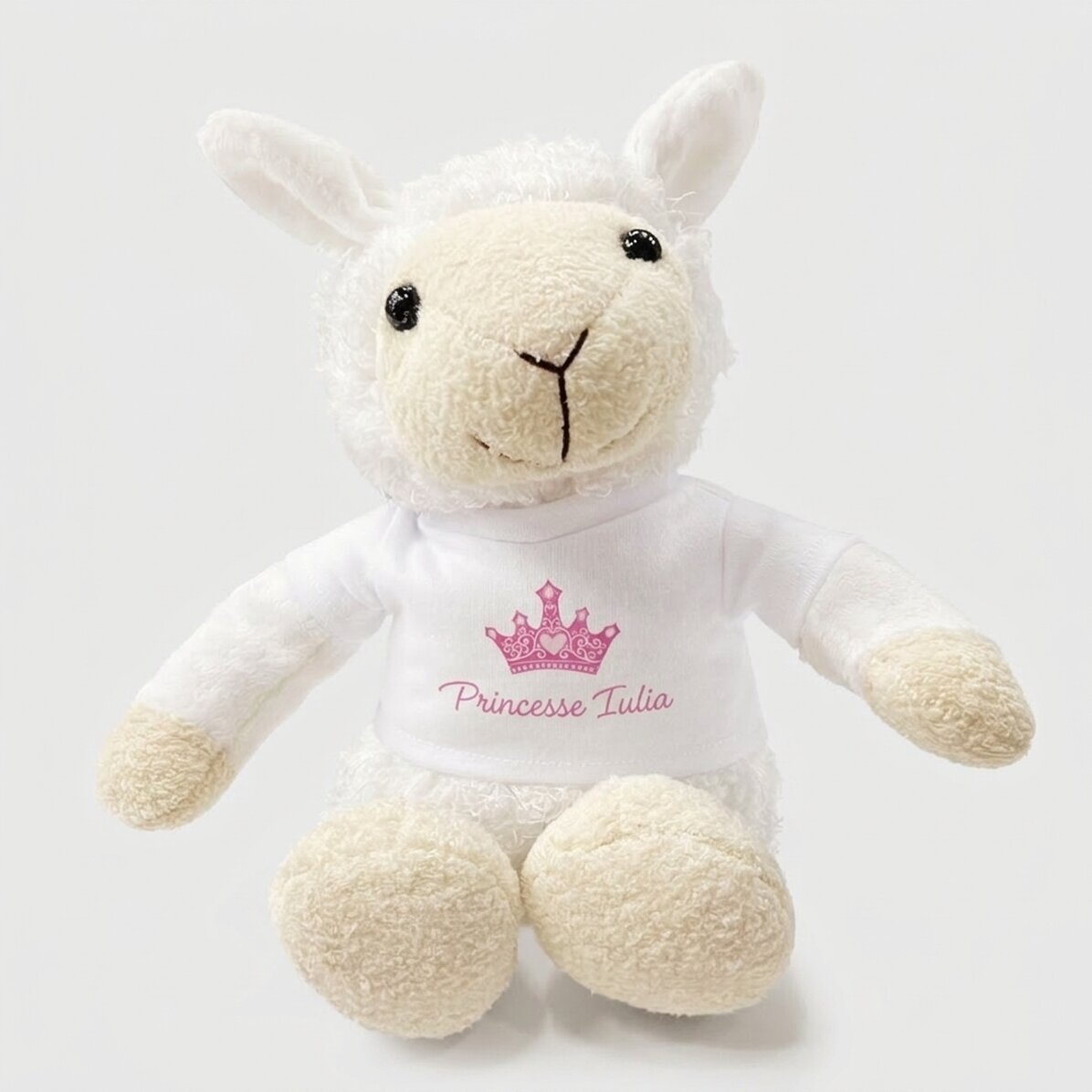 Peluche de mouton personnalisée - Princesse