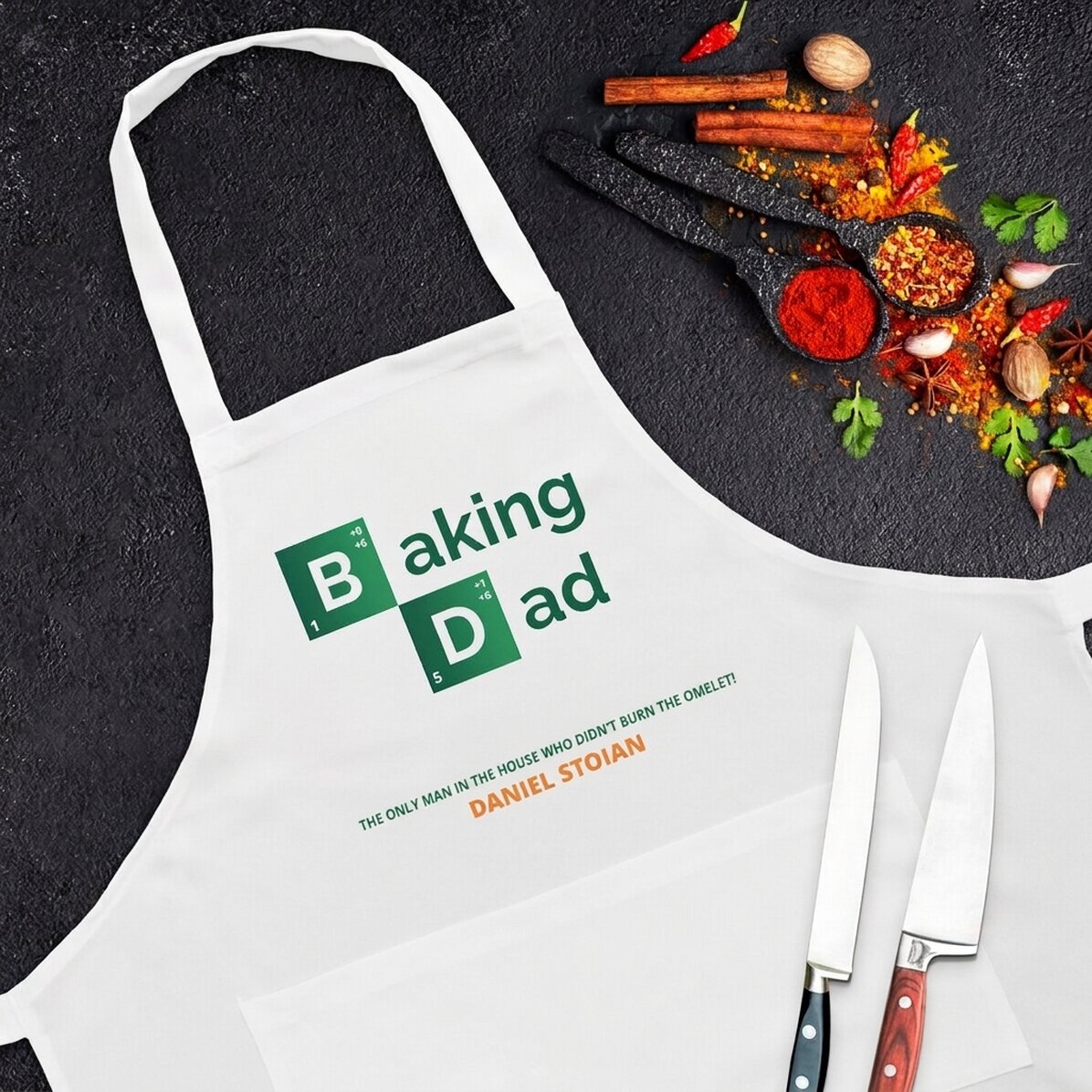 Tablier personnalisé - Baking Person