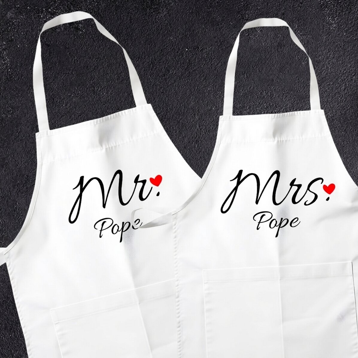 Ensembles personnalisés pour les couples - Mr & Mrs