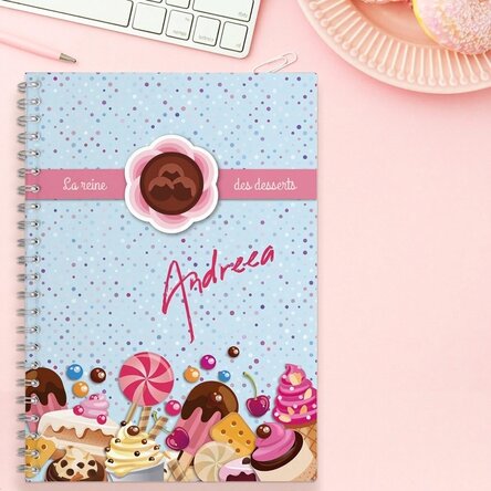 Carnet de notes personnalisé - Cuisine 1