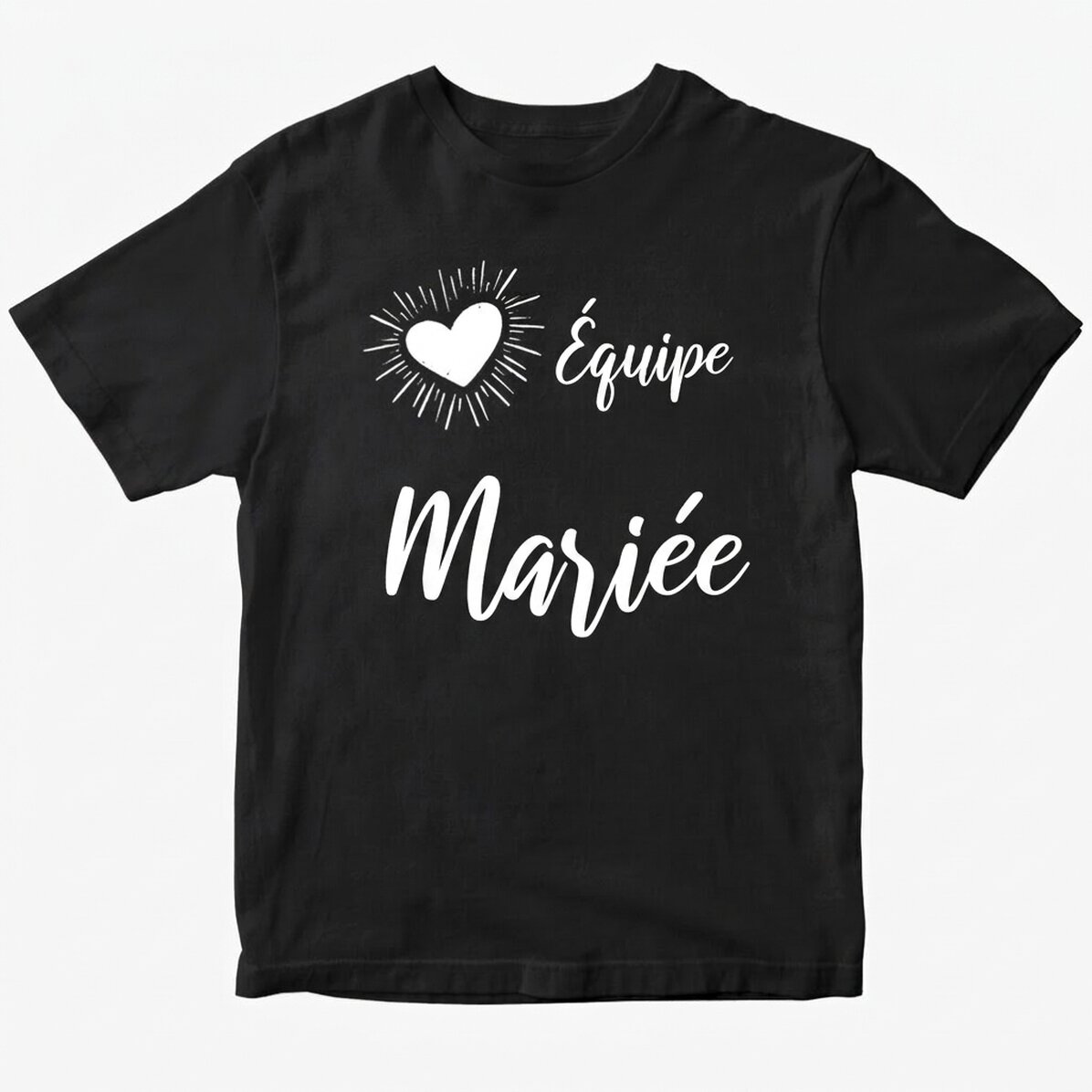 T-shirt personnalisé avec inscription - Team Bride