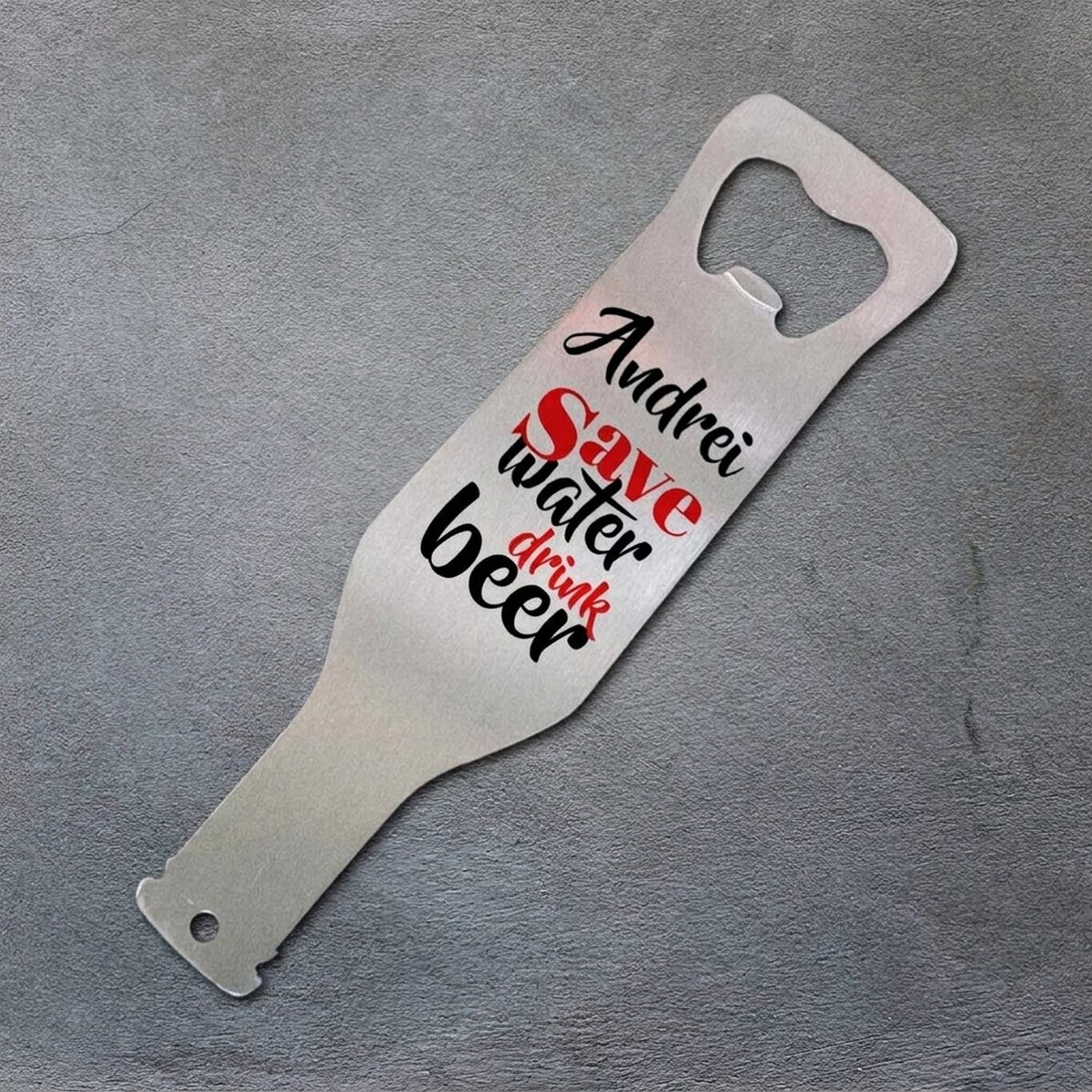 Ouvre-bouteille personnalisé - Drink beer