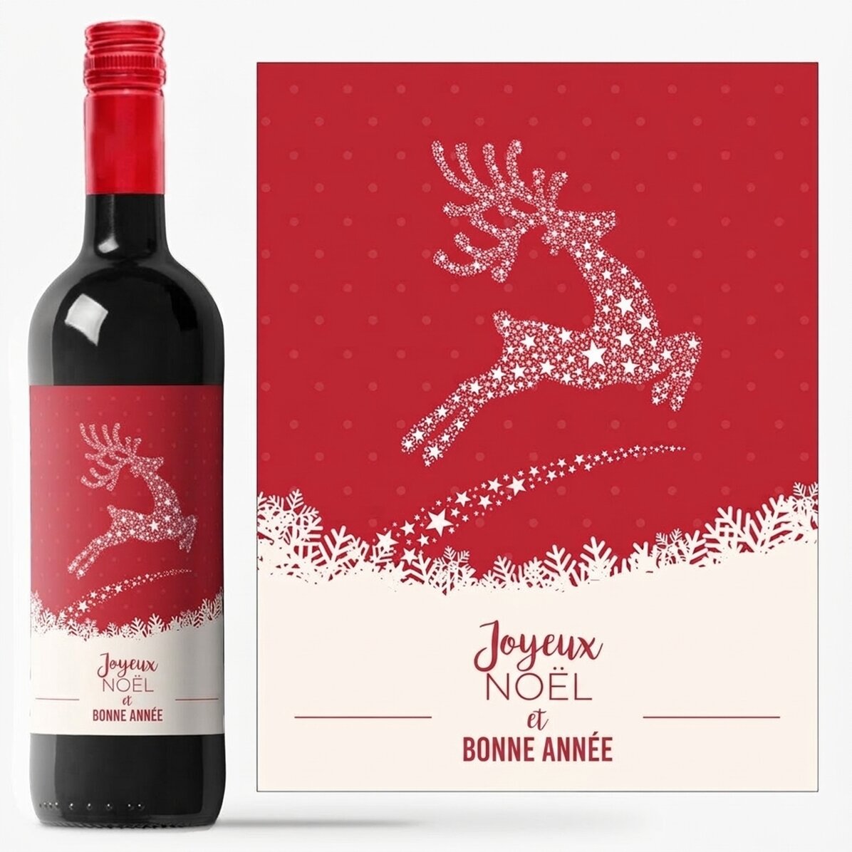 Vin personnalisé avec inscription - Modèle Reni