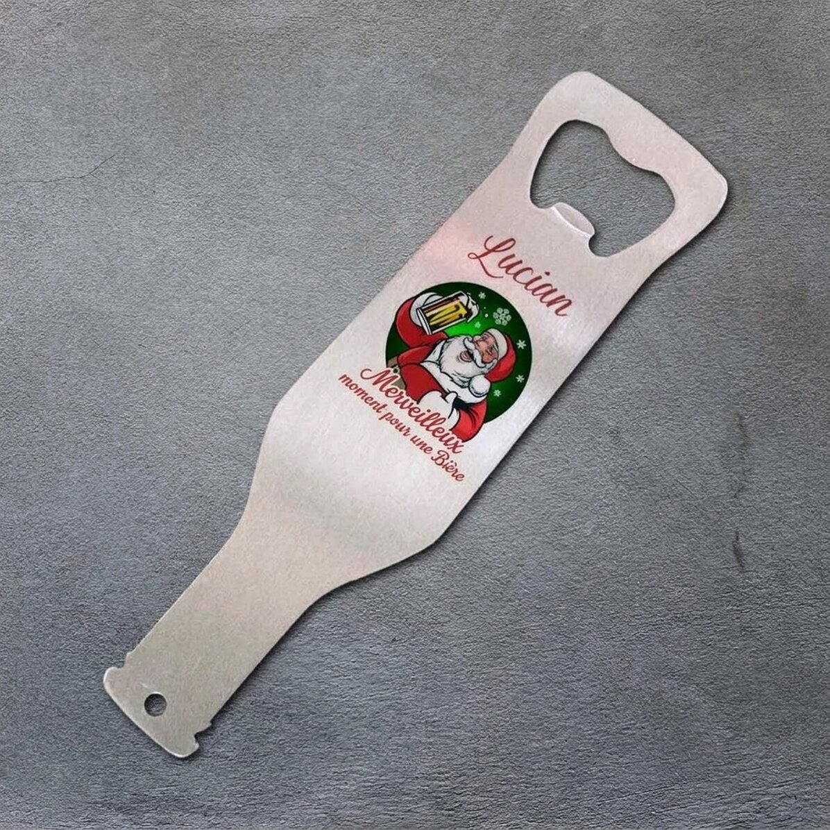 Ouvre-bouteille personnalisé - Père Noël