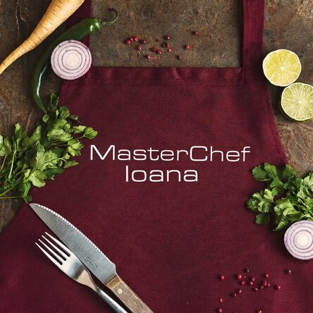 Customised apron with text - Premium MasterChef