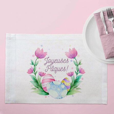 Support d'assiette personnalisé - Paste Fericit