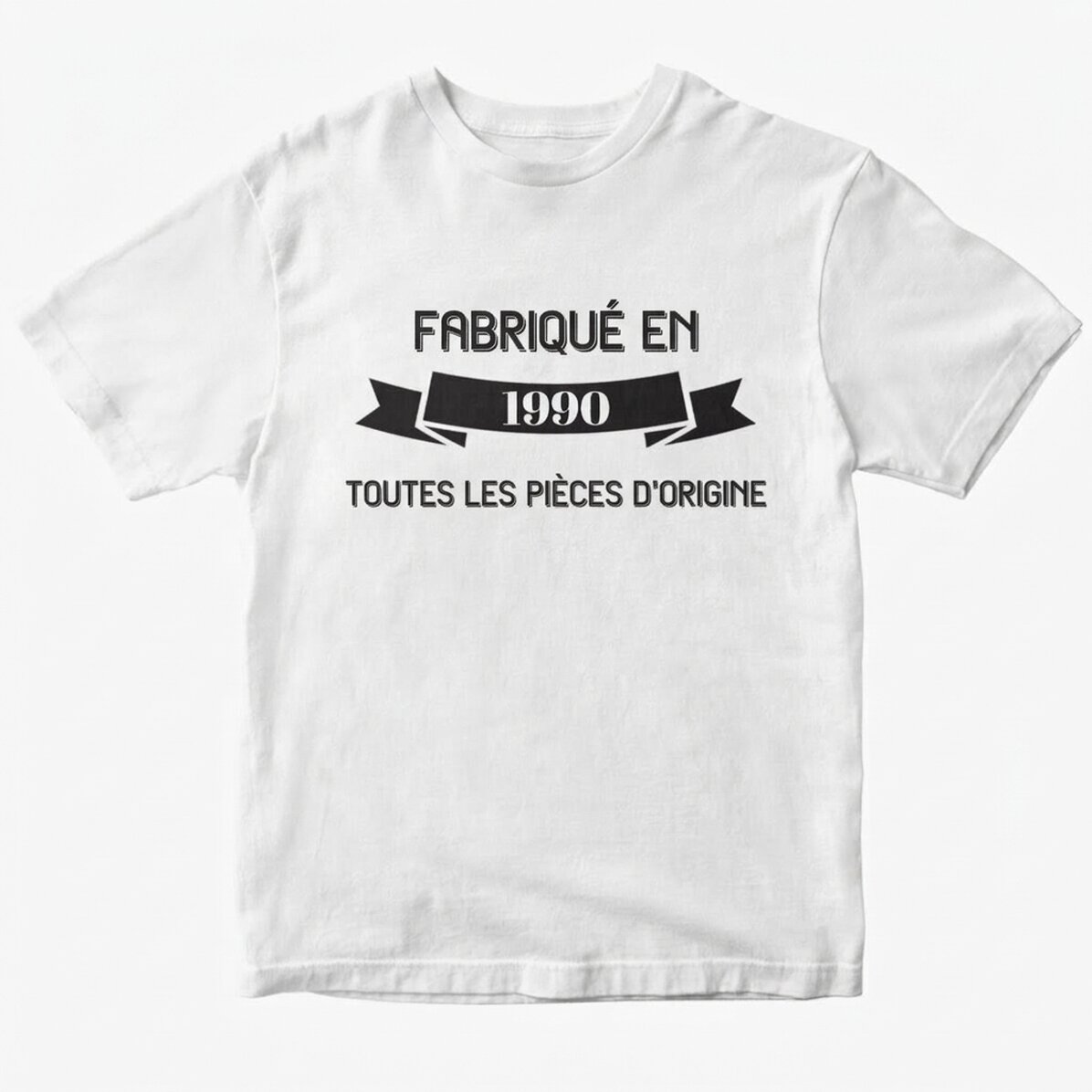 T-shirt personnalisé - Pièces d