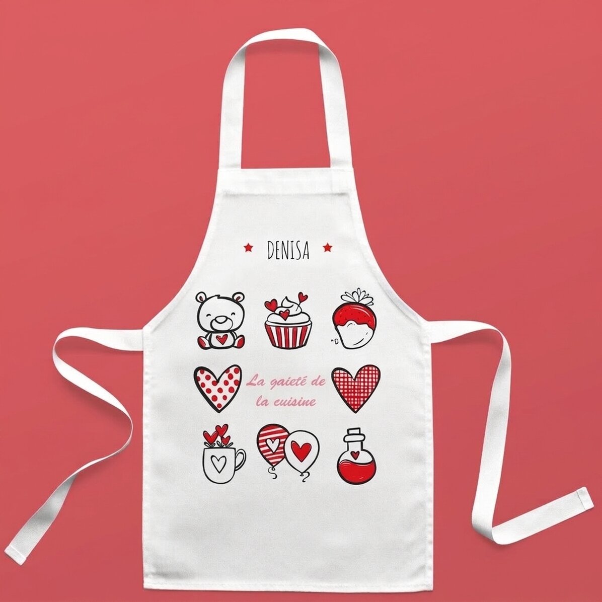 Tasse personnalisée pour enfants avec inscription - De la bonne humeur dans la cuisine