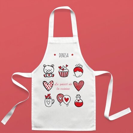 Tasse personnalisée pour enfants avec inscription - De la bonne humeur dans la cuisine
