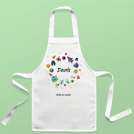 Sac personnalisé pour enfants avec inscription - Cosmos