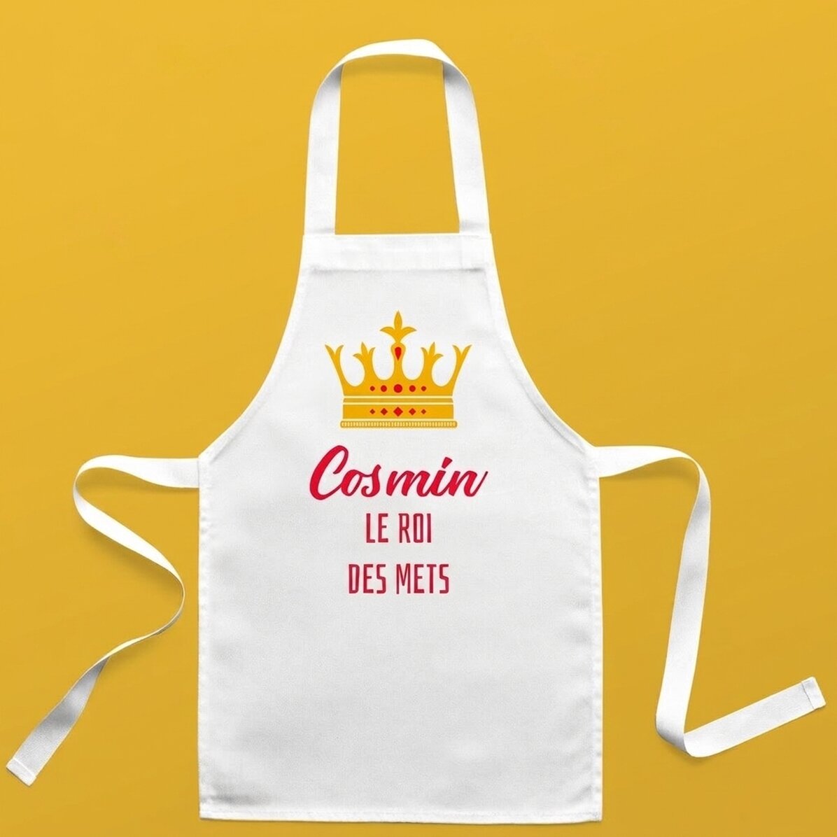 Sac personnalisé pour enfants avec inscription - Le roi des plats