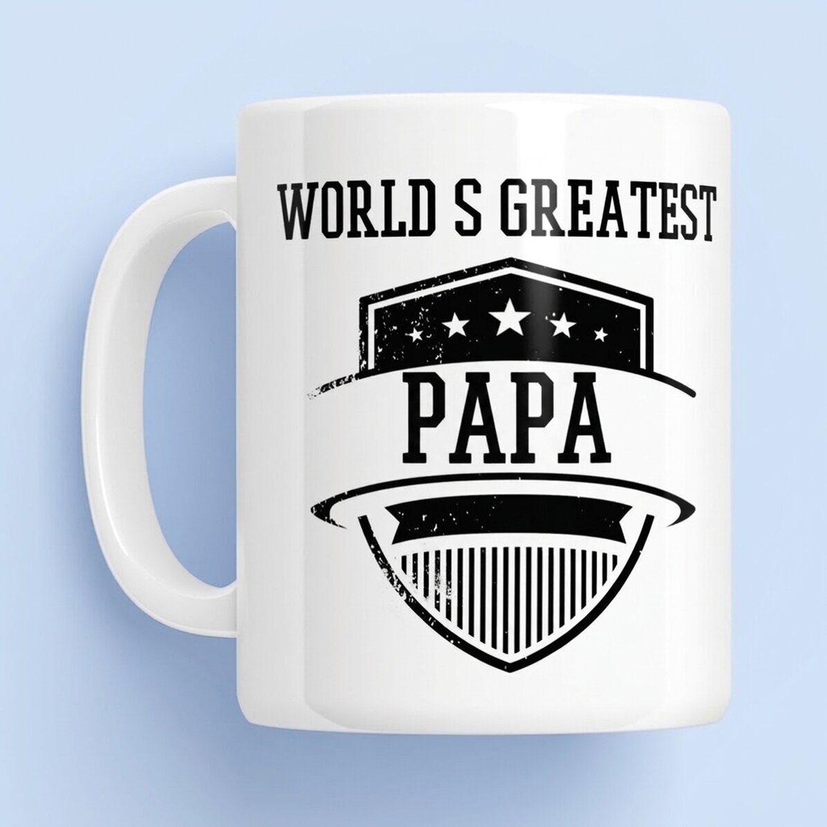 Tasse personnalisée avec inscription - « Greatest Dad »