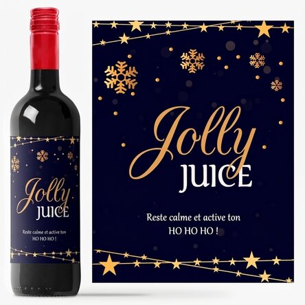 Vin personnalisé avec un message - Jolly Juice