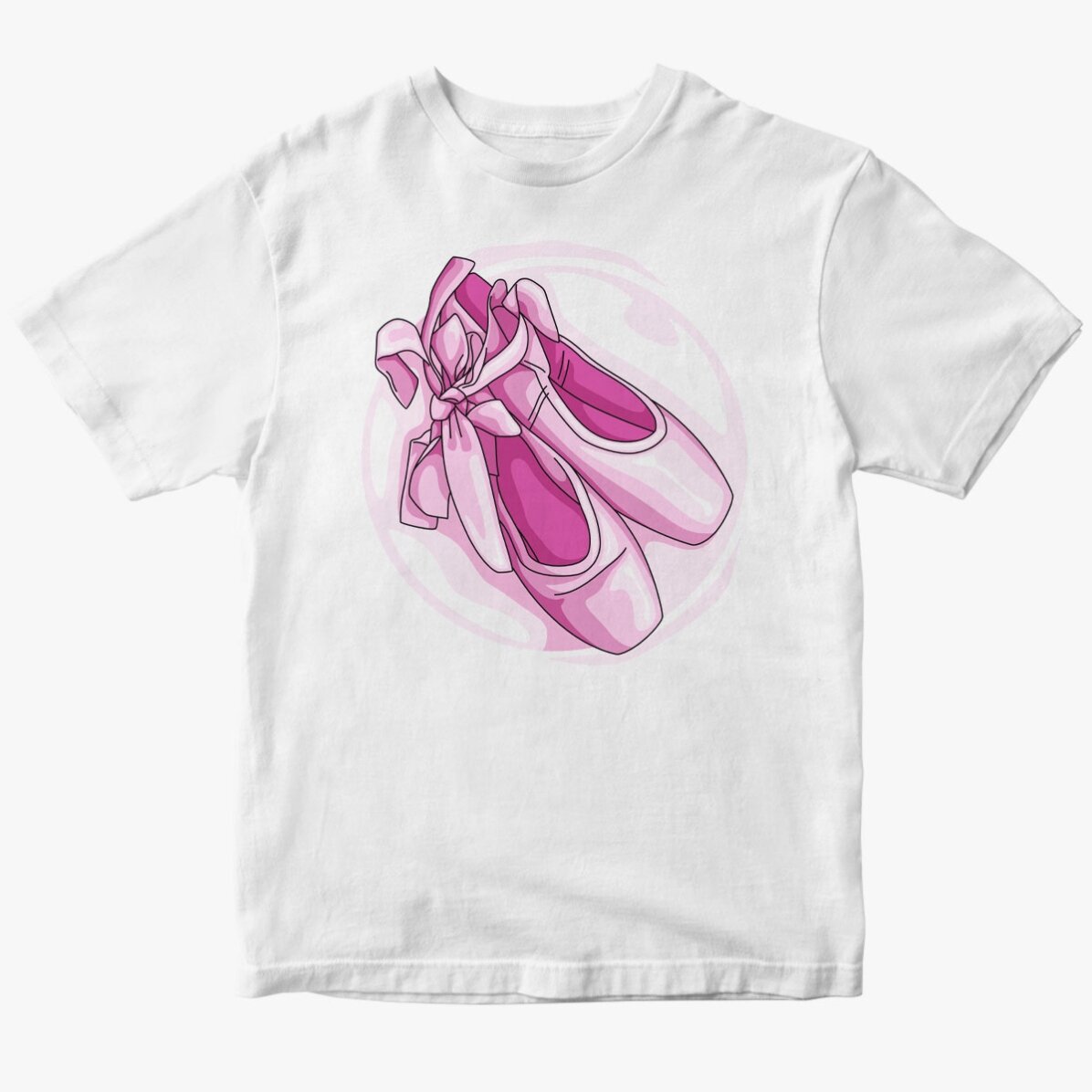 T-shirt en coton personnalisé pour enfants - Ballerina