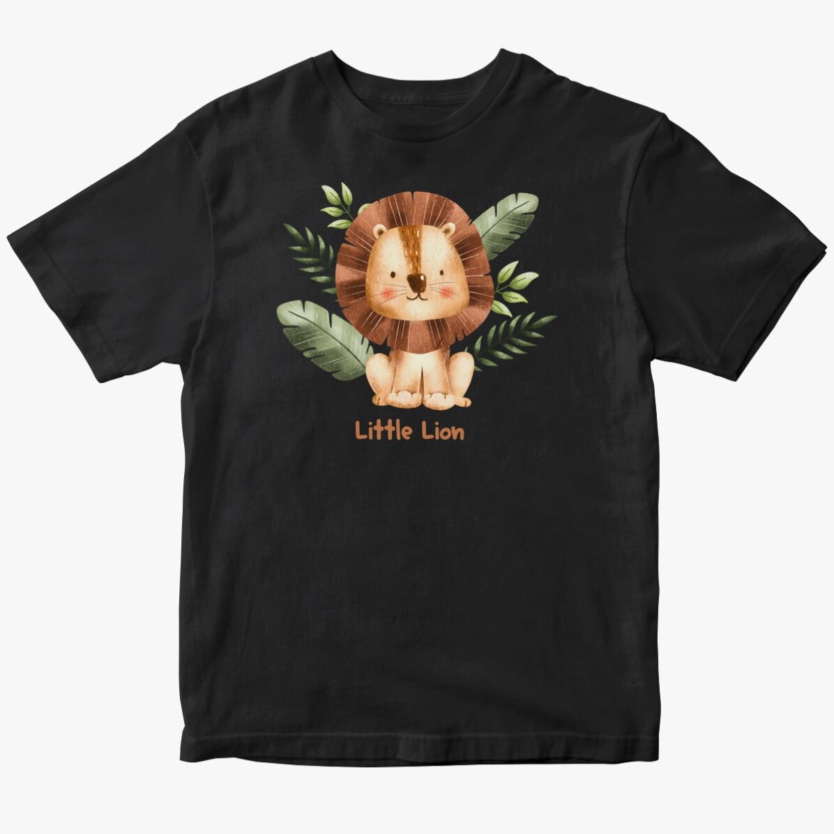 T-shirt en coton personnalisé pour enfants - Little Lion