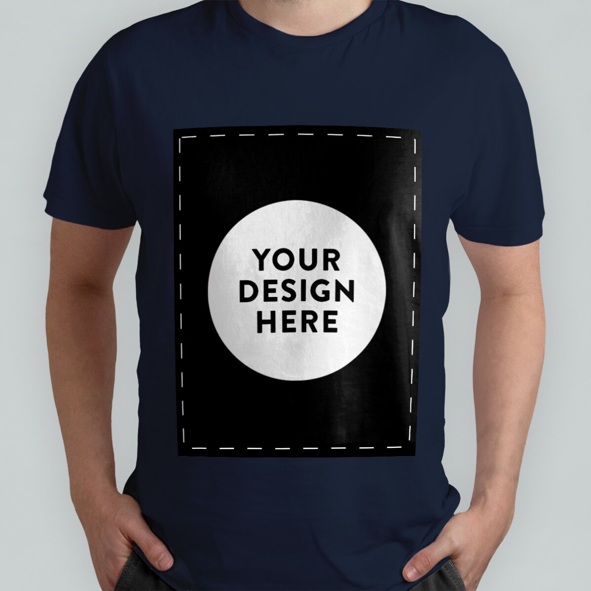 T-shirt en coton personnalisé avec votre portrait