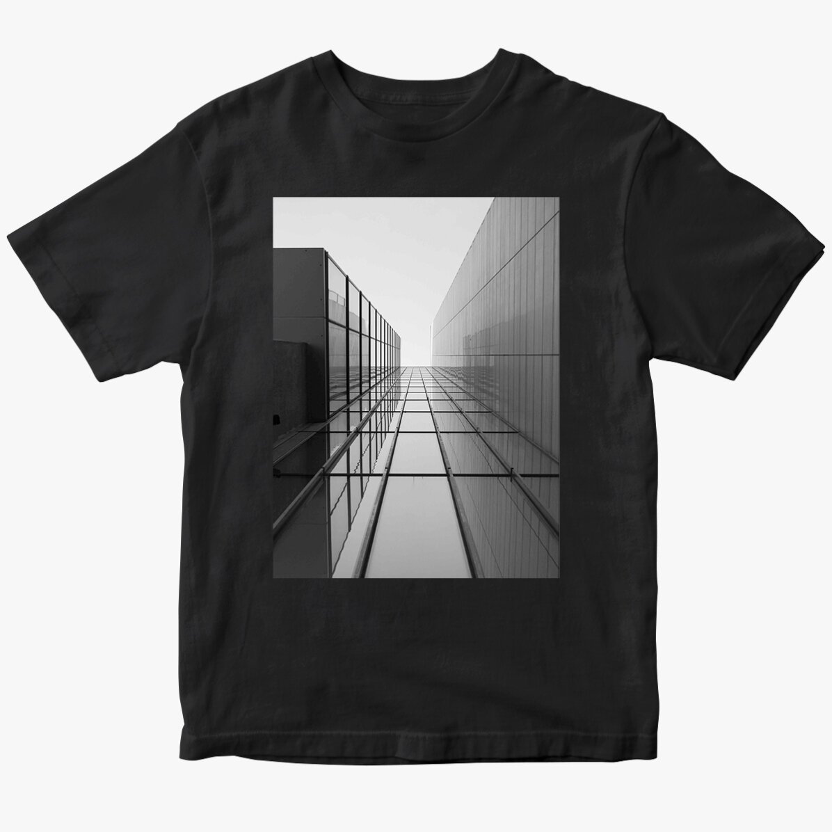 T-shirt en coton personnalisé avec une photo au format portrait
