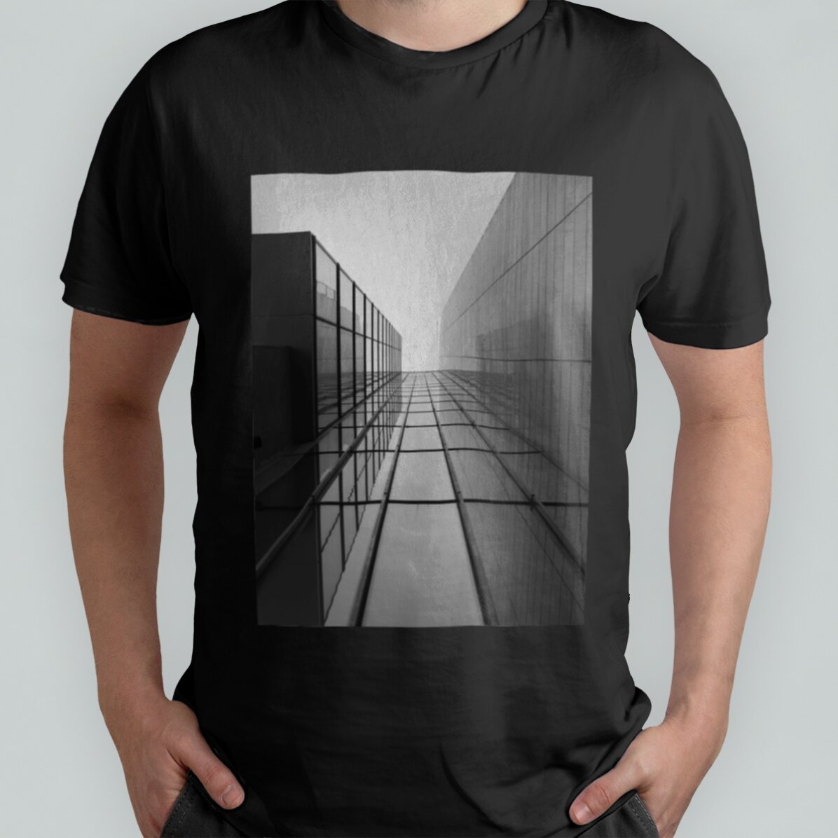 T-shirt en coton personnalisé avec une photo au format portrait