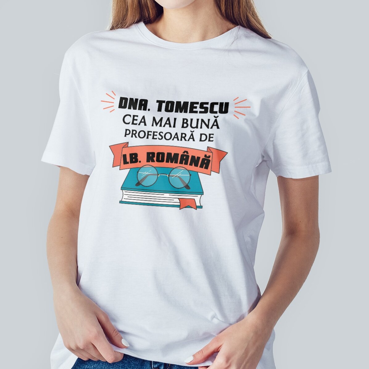 T-shirt en coton personnalisé avec l