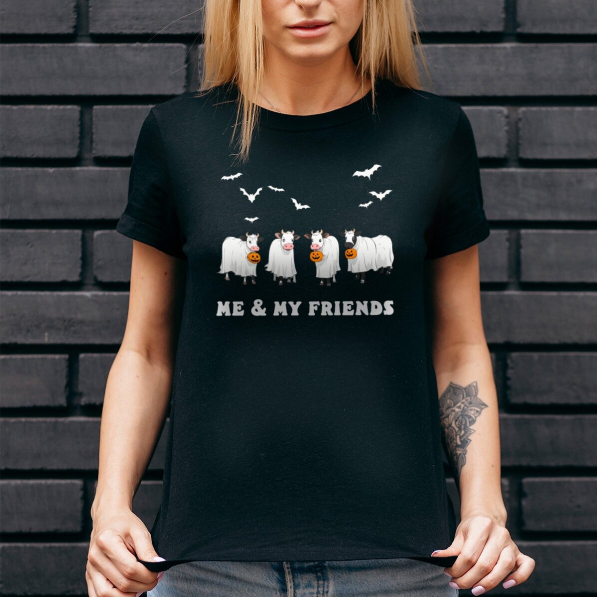 T-shirt en coton personnalisé avec un texte - BullSheet