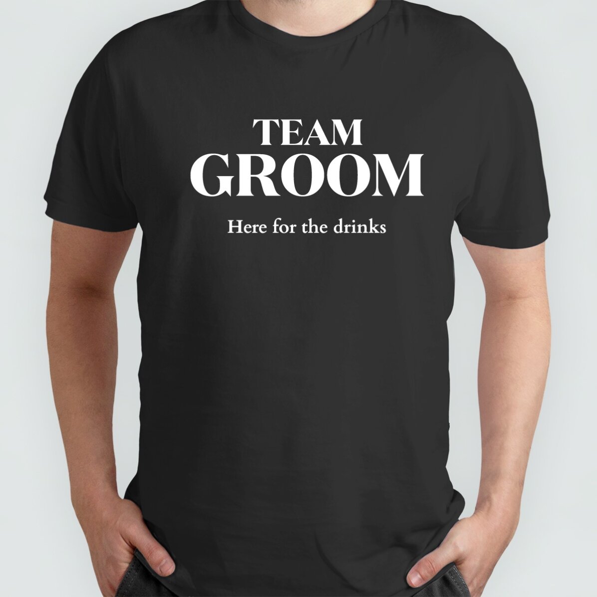 T-shirt en coton personnalisé avec un texte - L