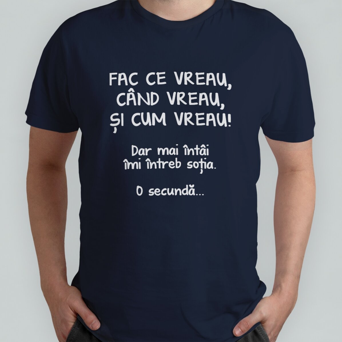 T-shirt en coton personnalisé avec le texte « Je fais ce que je veux »