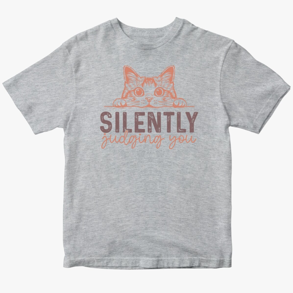 T-shirt en coton personnalisé - Judging you