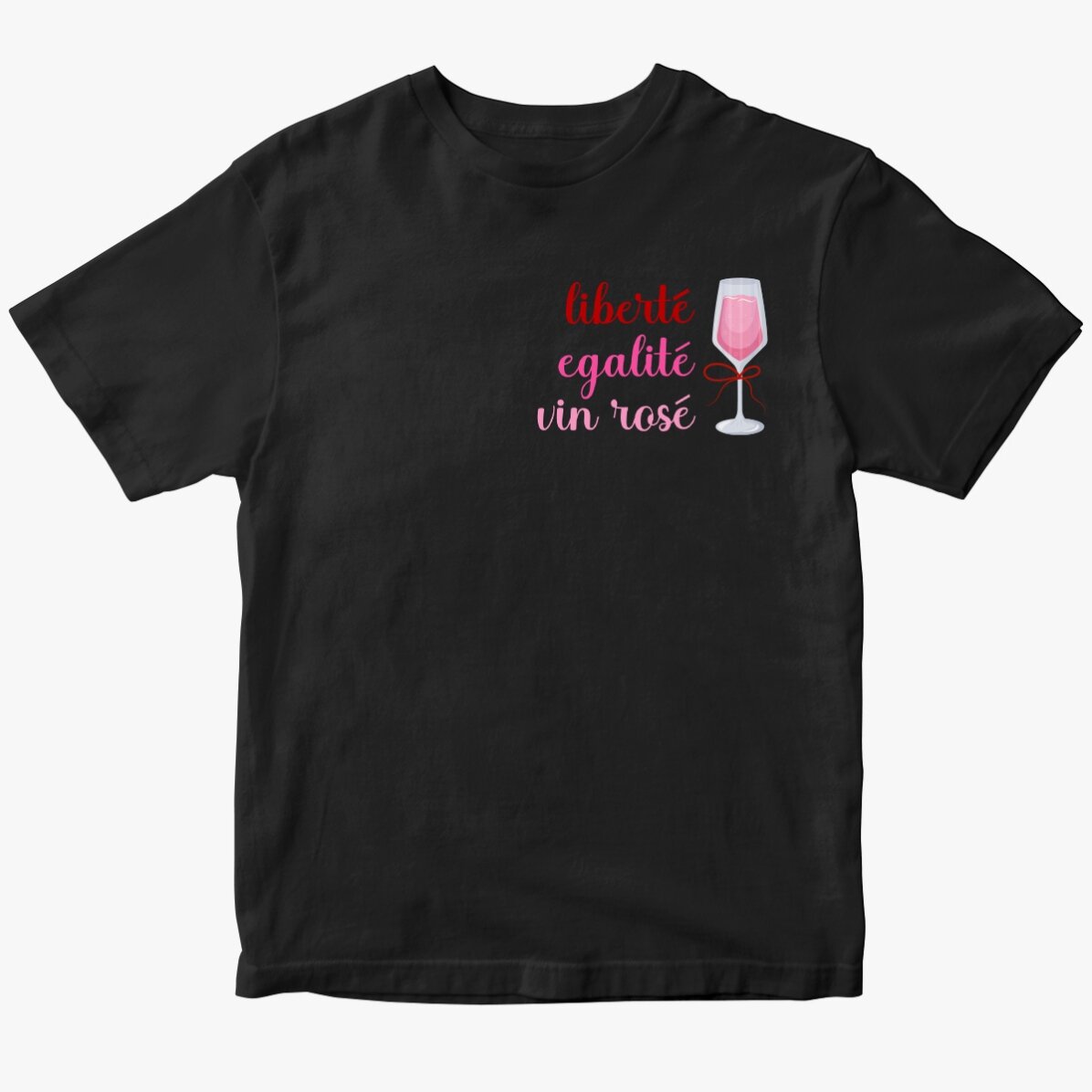 T-shirt en coton personnalisé avec l