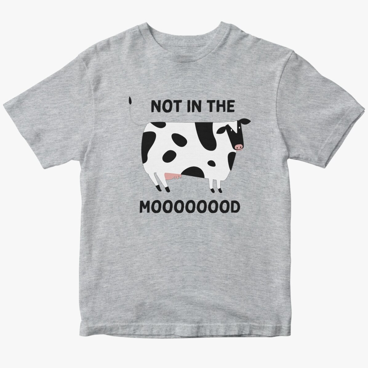 T-shirt en coton personnalisé - Not in the MOOd
