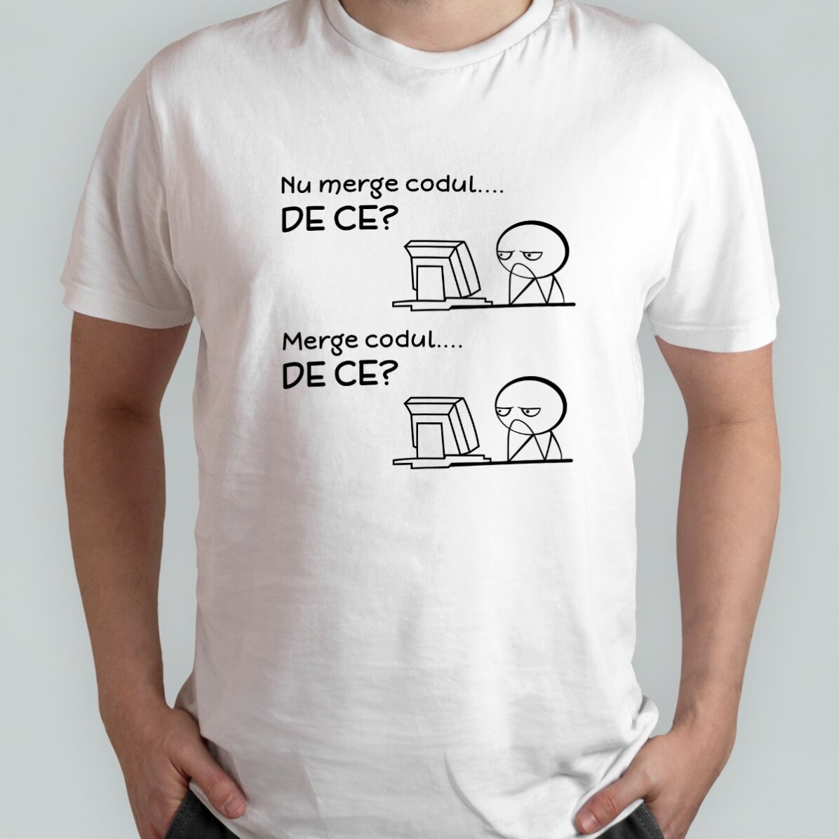 T-shirt en coton personnalisé avec un texte - Le code ne fonctionne pas