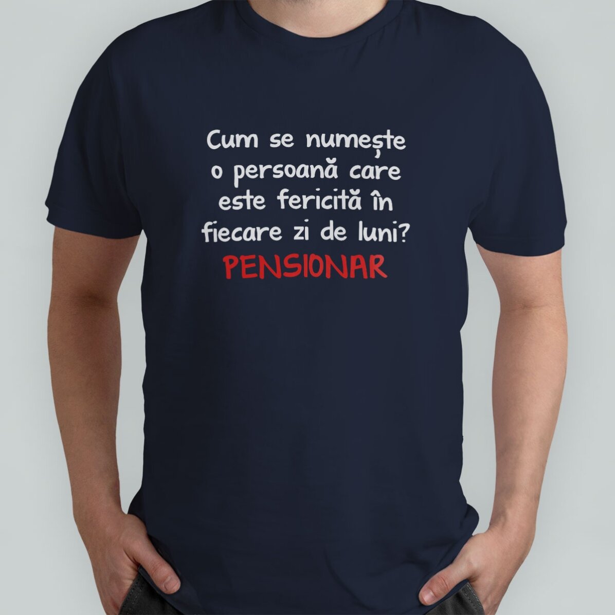 T-shirt en coton personnalisé avec inscription - Retraité