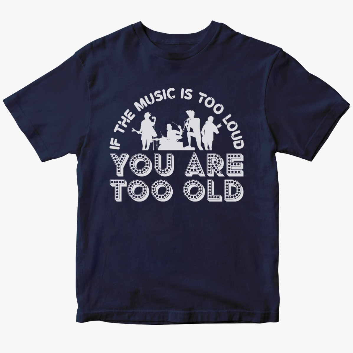 T-shirt en coton personnalisé - Musique