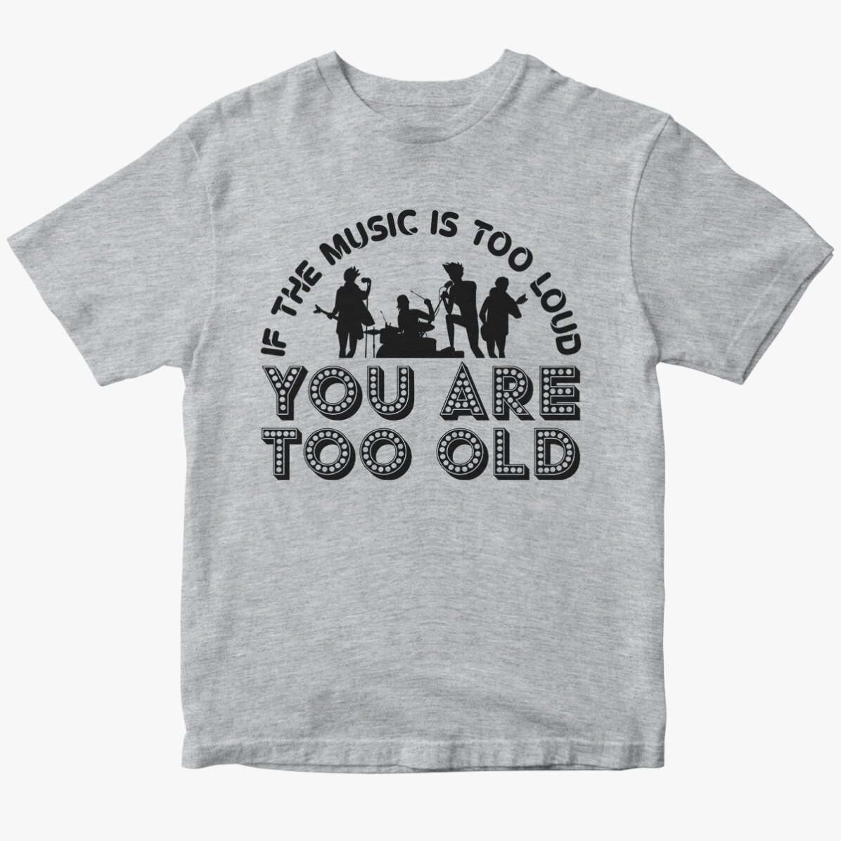 T-shirt en coton personnalisé - Musique