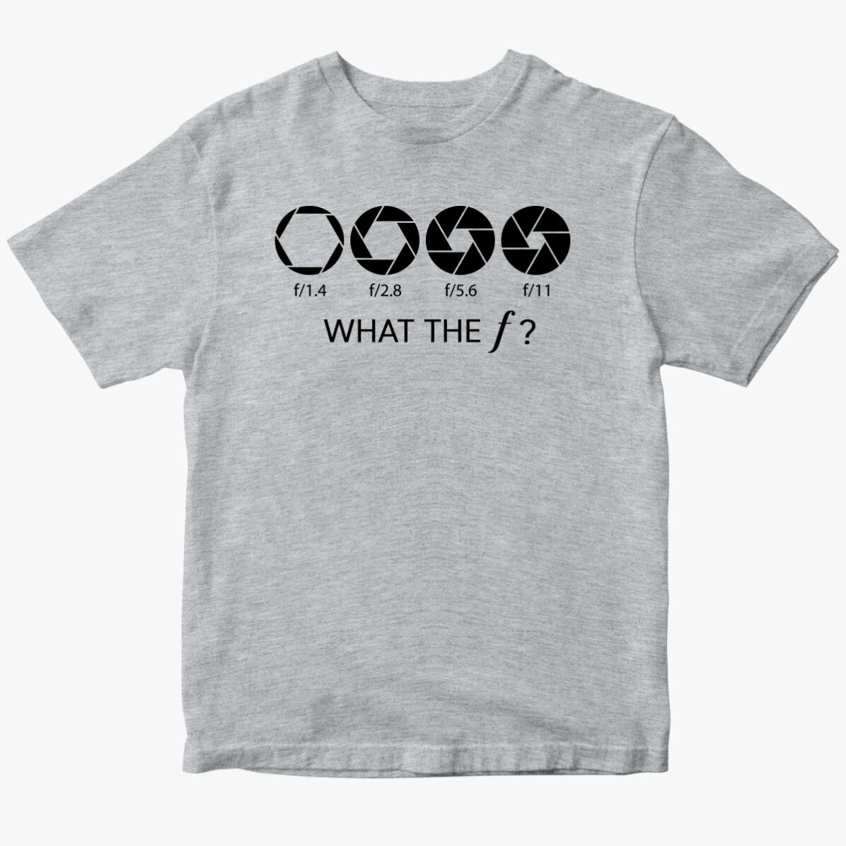 T-shirt en coton personnalisé pour photographe