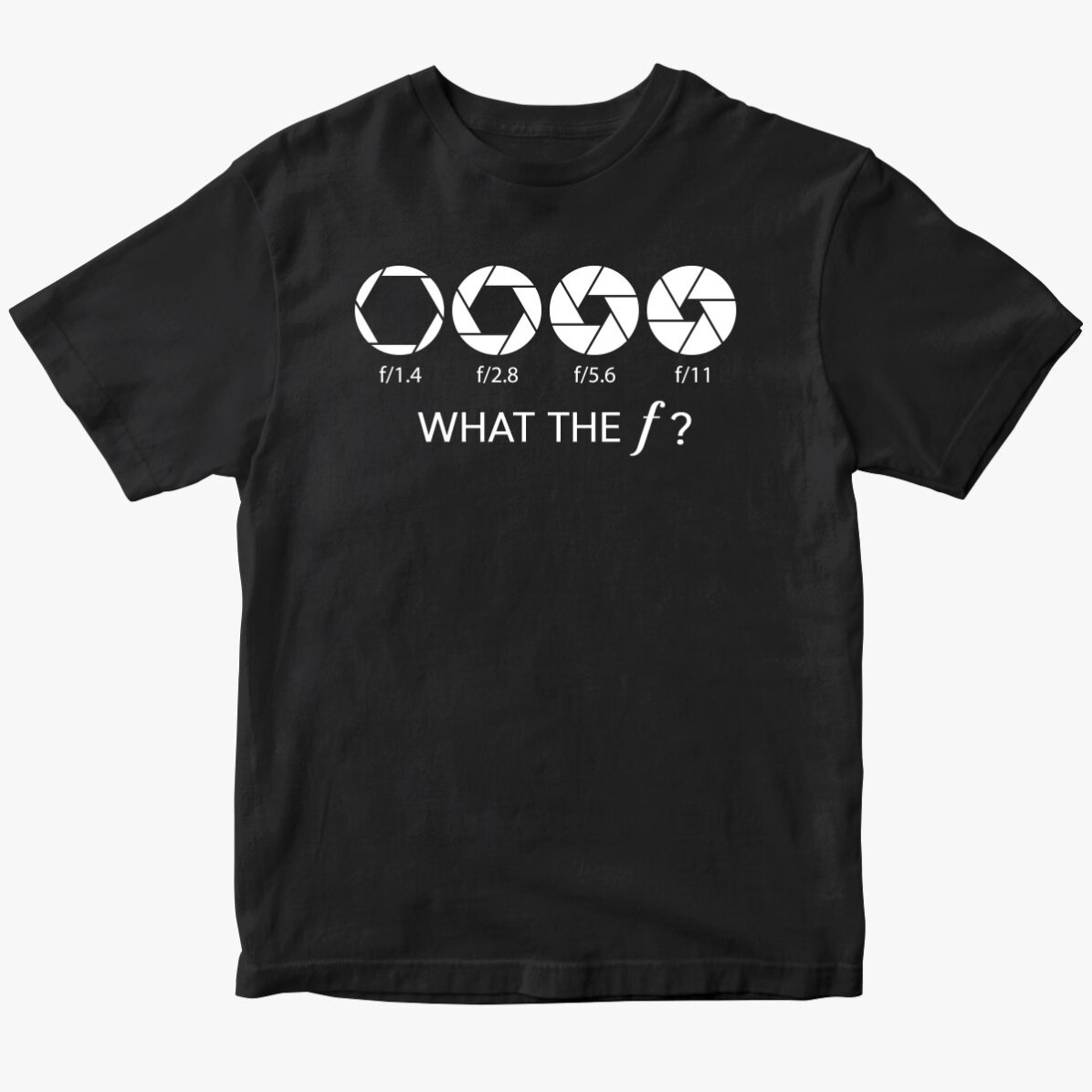 T-shirt en coton personnalisé pour photographe