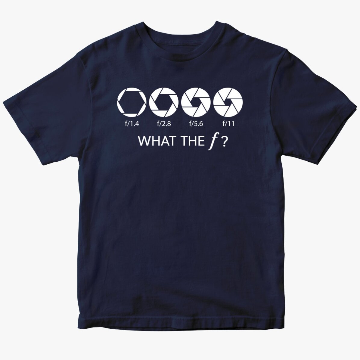 T-shirt en coton personnalisé pour photographe