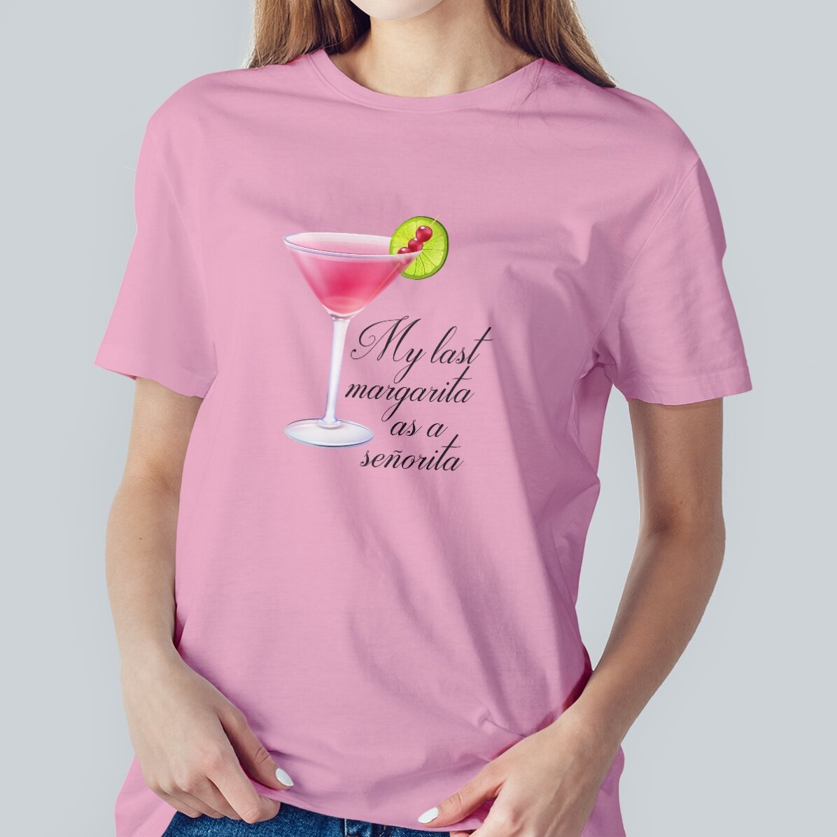 T-shirt en coton personnalisé pour la future mariée - Margarita