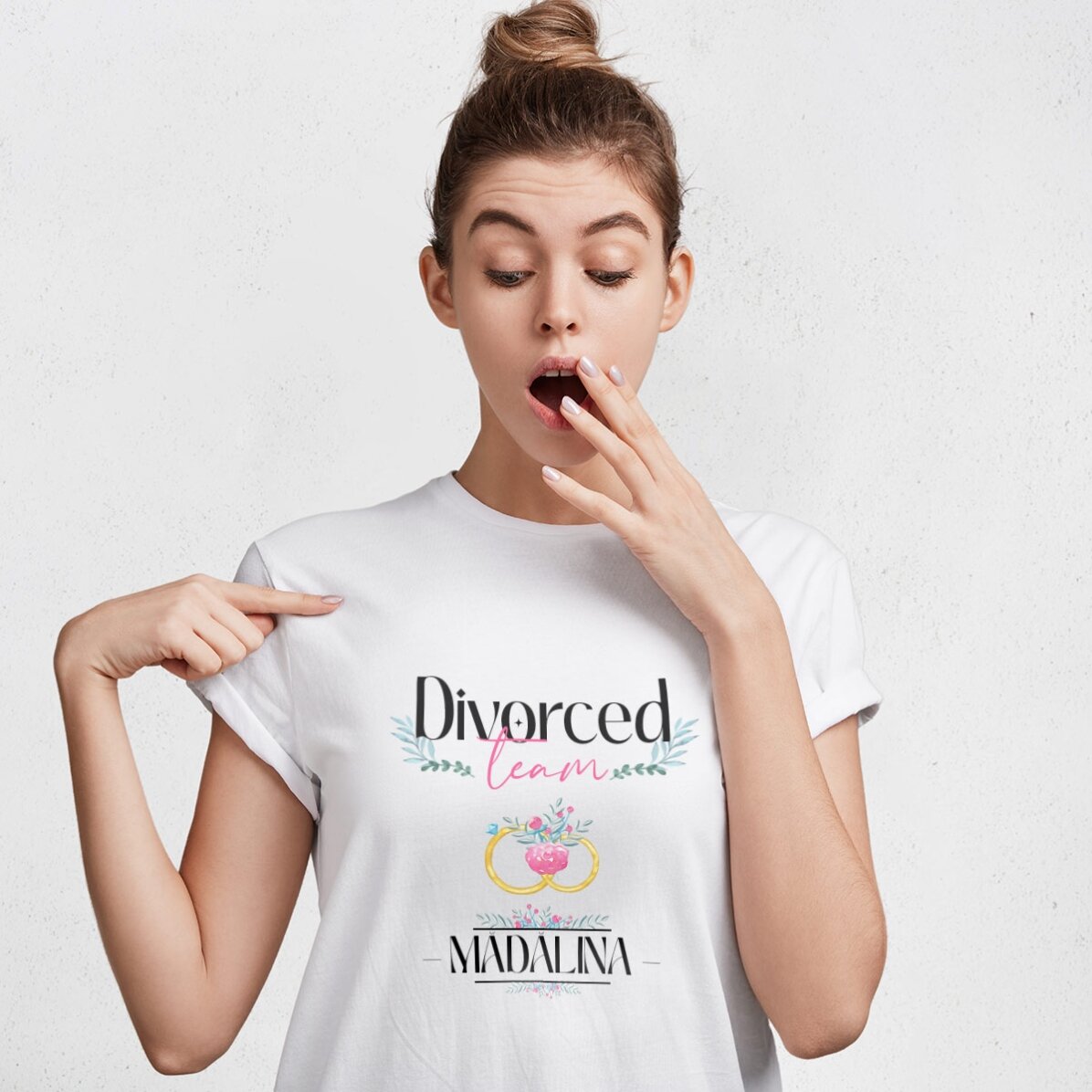 T-shirt personnalisé avec inscription - Bride Tribe