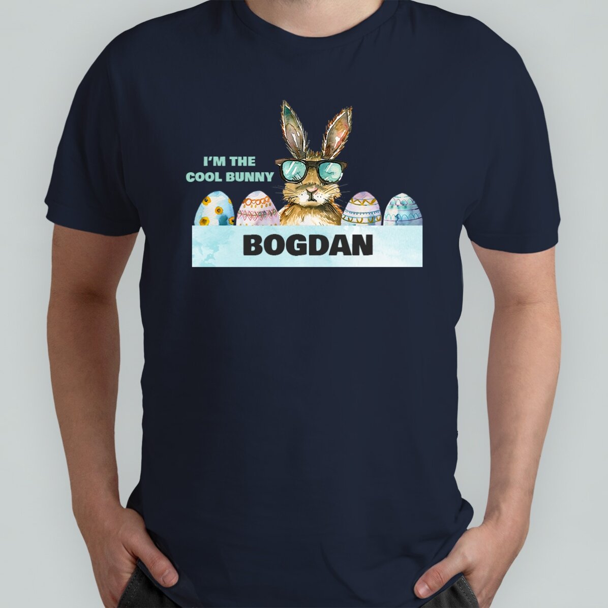 T-shirt personnalisé avec inscription - Bunny