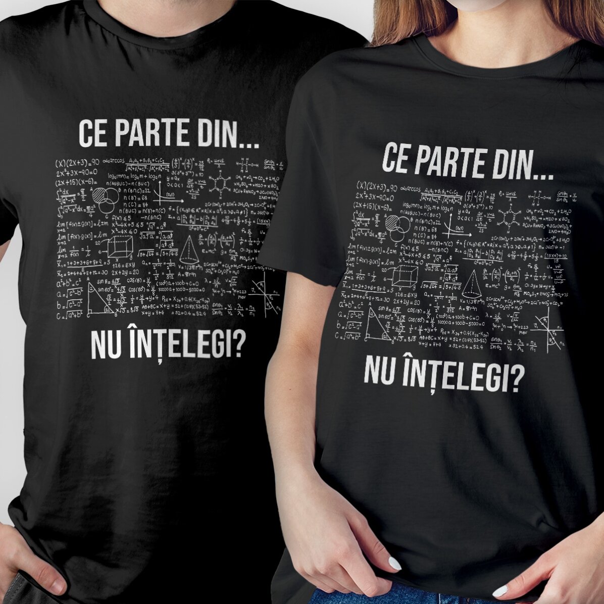 T-shirt personnalisé avec un texte - Quelle partie de... tu ne comprends pas ?