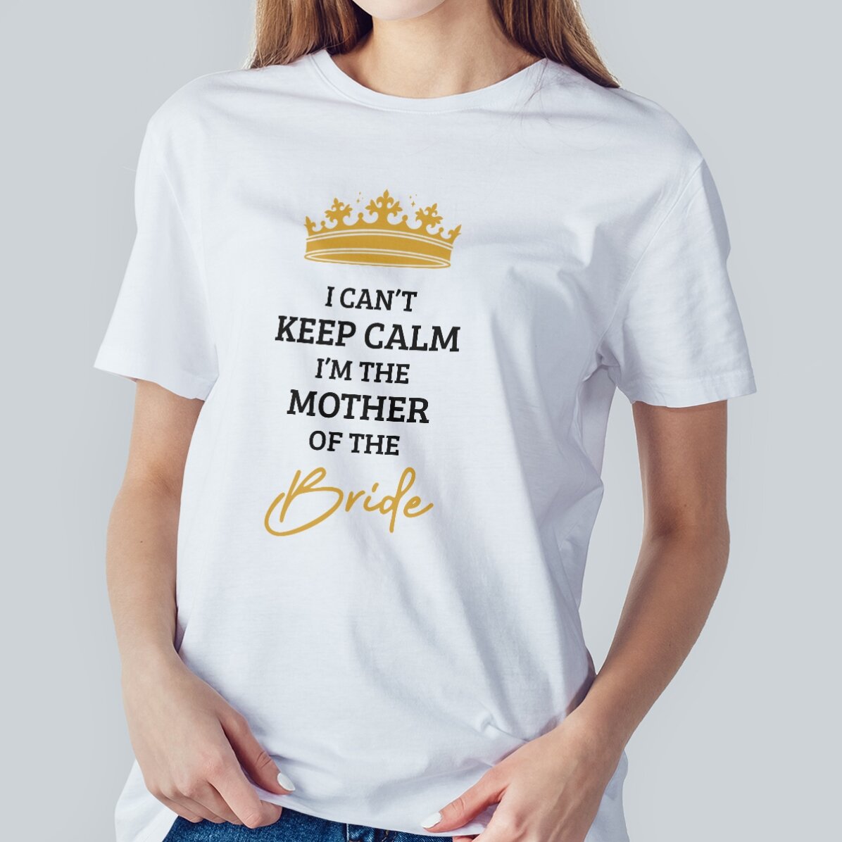 T-shirt personnalisé avec inscription - Keep Calm