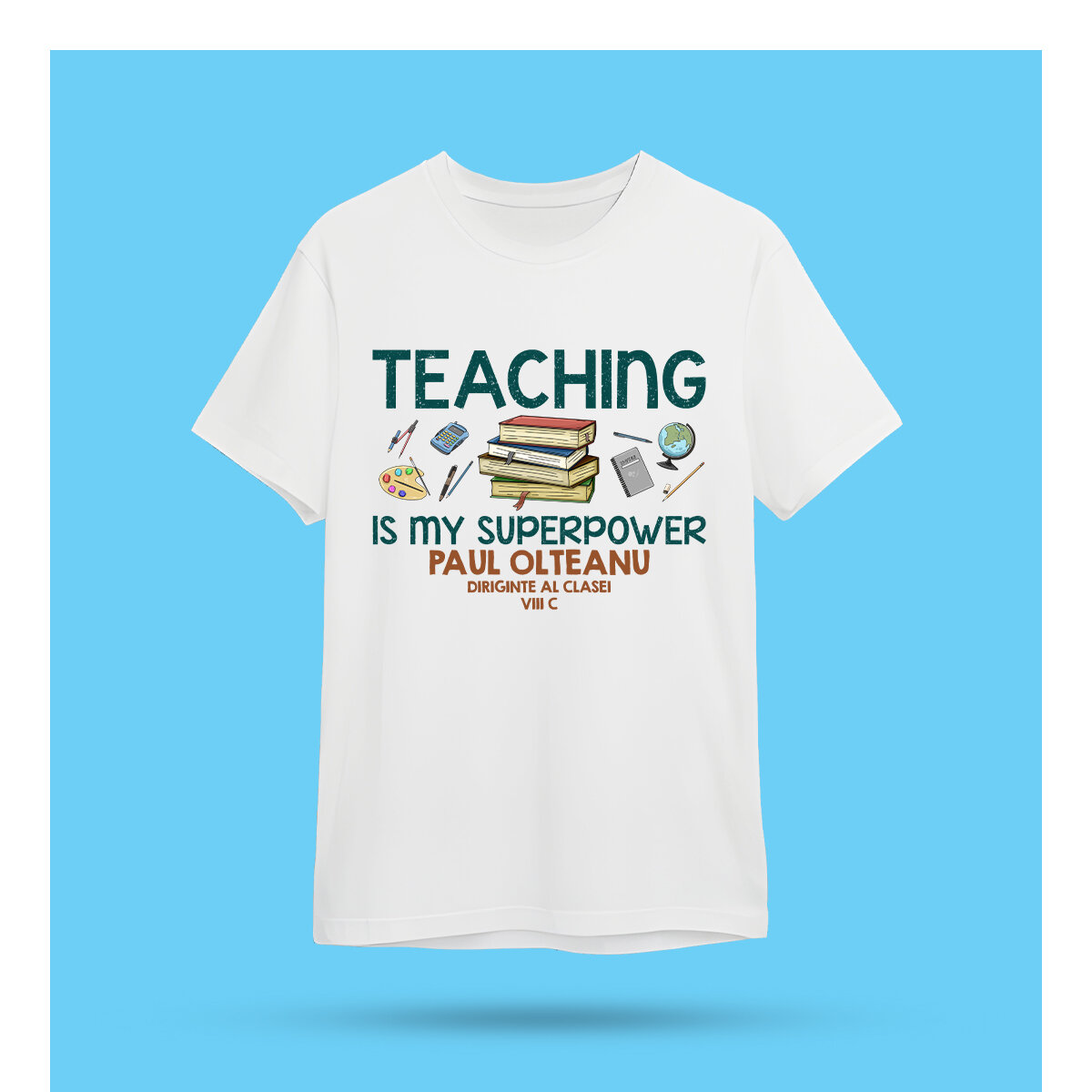 T-shirts personnalisés pour les enseignants