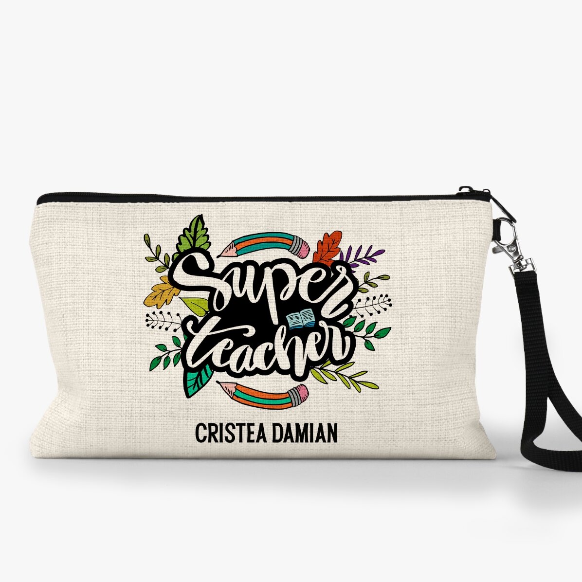 Trousse pour enfants personnalisée avec un texte - Super teacher
