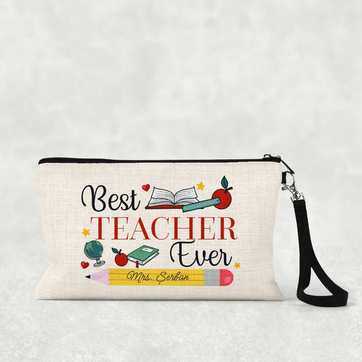 Kit pour enseignants personnalisé avec le texte « Best Teacher Ever »