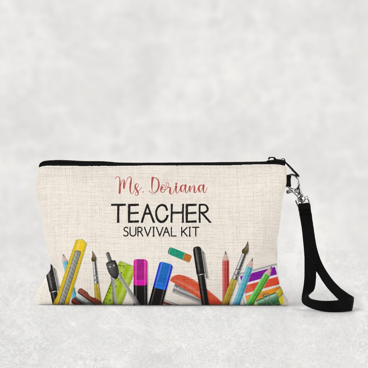 Kit pour enseignants personnalisé avec un texte - Kit de survie
