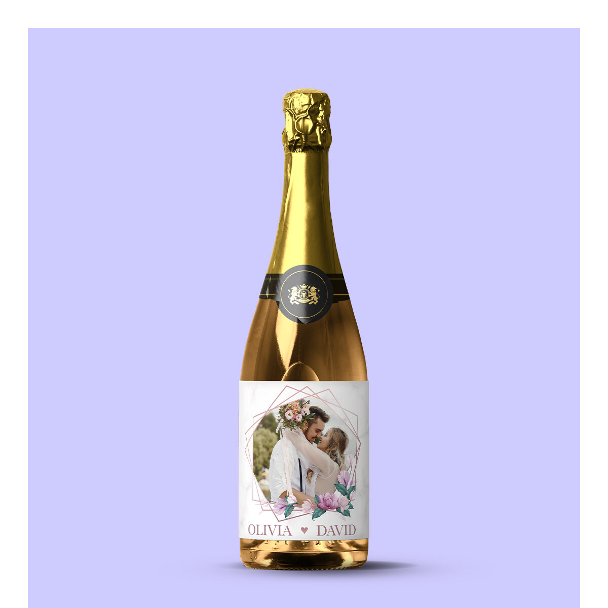 Vins personnalisés pour un mariage