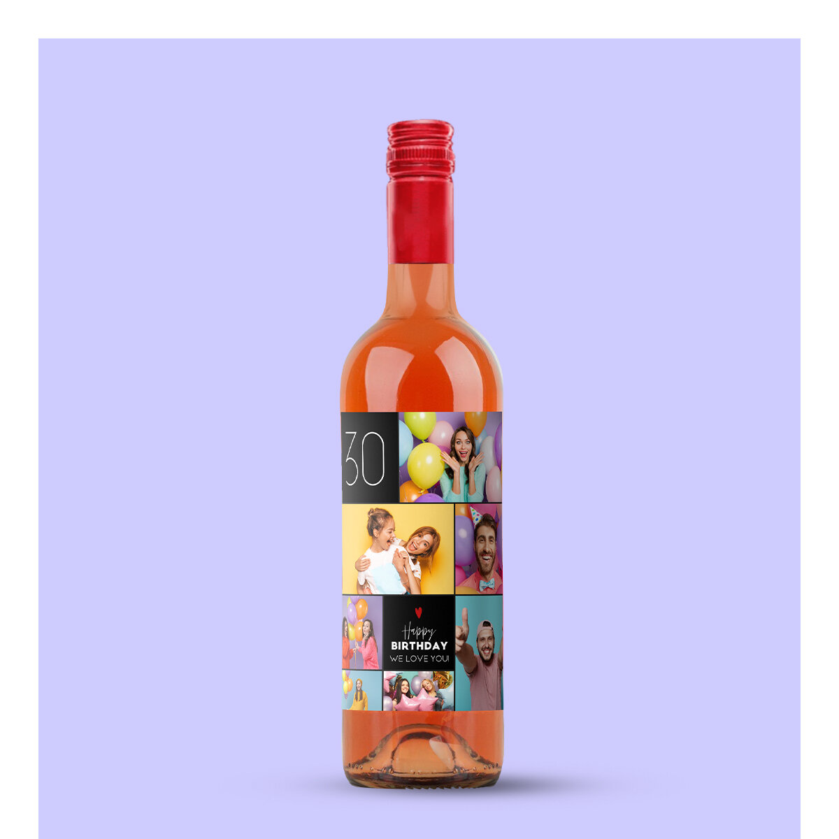 Vins personnalisés pour les anniversaires